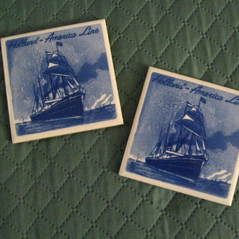 Holland America Cruise Line Ship Trivets